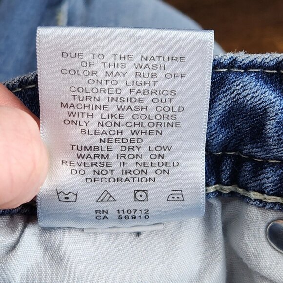 Vigoss Jeans Womens 4 Blue Skinny Leg Medium Wash Mid Rise Ankle Casual Denim - Picture 12 of 12